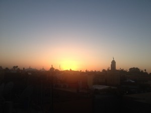 Moroccan sunsets...